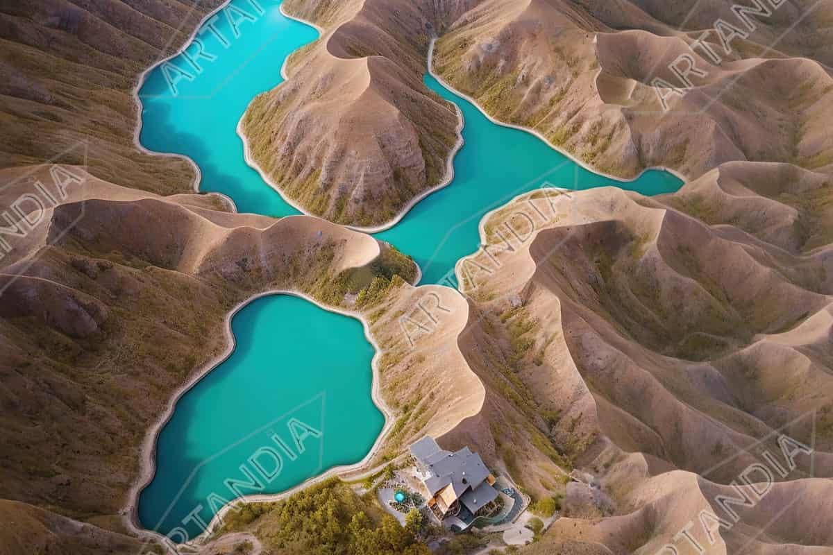 Oasis désertique
