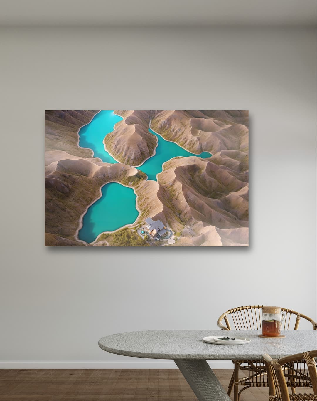 Oasis désertique