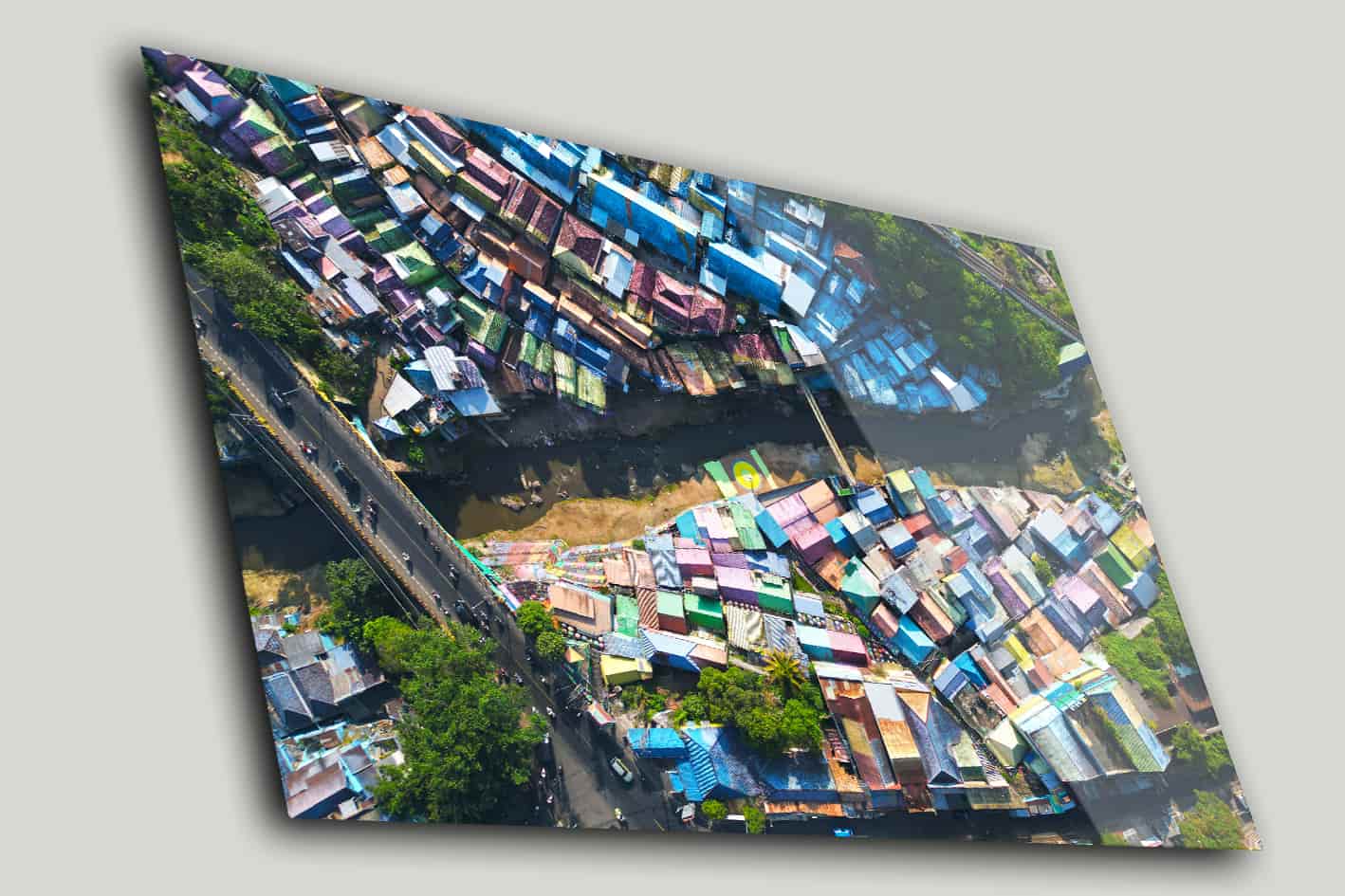 Urban planning in technicolor